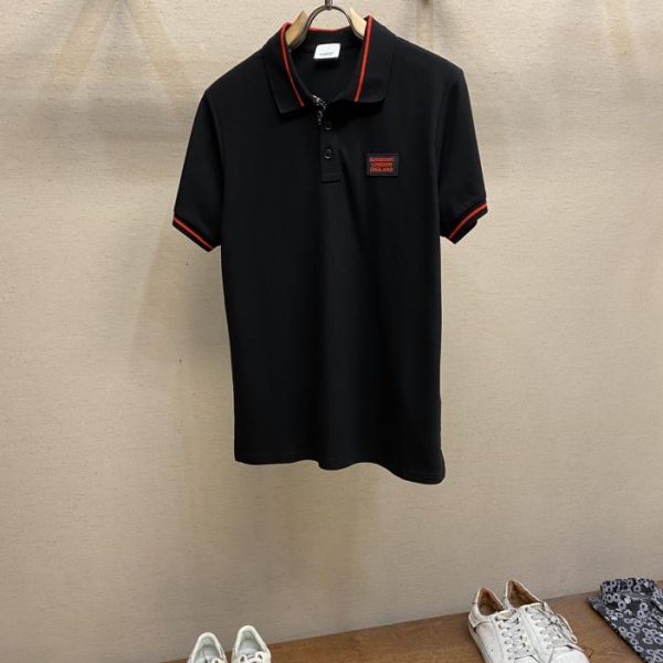 designer,replica,clothing,fake,1:1,lv,luxury,high quality BurberryBUR classic lapel POLO short-sleeved T-shirt