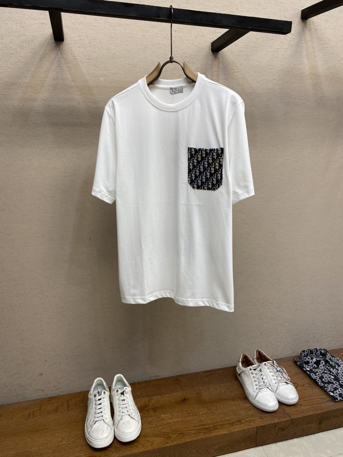 designer,replica,clothing,fake,1:1,lv,luxury,high quality Dior2024 spring and summer Dir Oblque pocket decoration splicing short-sleeved T-shirt designer,replica,clothing,fake,1:1,lv,luxury,high quality Dior2024 spring and summer Dir Oblque pocket decoration splicing short-sleeved T-shirt