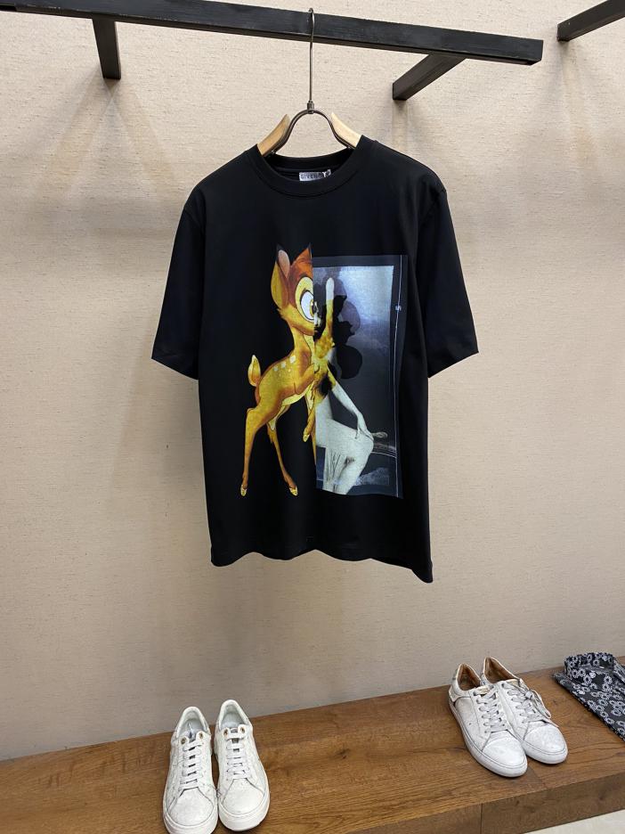 designer,replica,clothing,fake,1:1,lv,luxury,high quality GivenchyGVC Internet celebrity hot style~Conley printed deer couple short-sleeved T-shirt designer,replica,clothing,fake,1:1,lv,luxury,high quality GivenchyGVC Internet celebrity hot style~Conley printed deer couple short-sleeved T-shirt