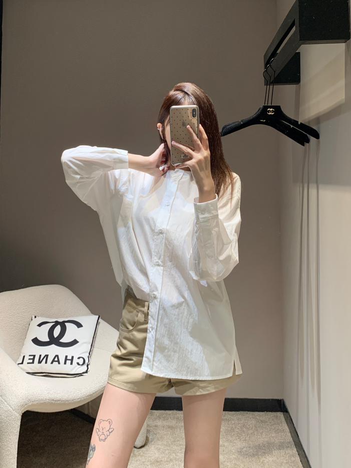 designer,replica,clothing,fake,1:1,lv,luxury,high quality 24FW early autumn new style loose collarless long-sleeved shirt designer,replica,clothing,fake,1:1,lv,luxury,high quality 24FW early autumn new style loose collarless long-sleeved shirt