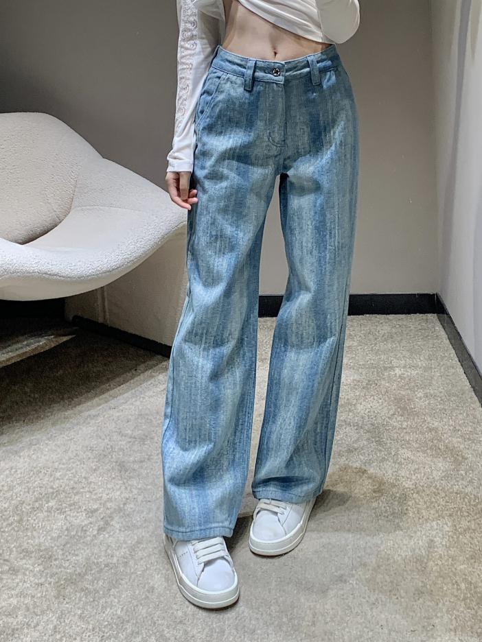 designer,replica,clothing,fake,1:1,lv,luxury,high quality Miu Miu striped tie-dye denim trousers designer,replica,clothing,fake,1:1,lv,luxury,high quality Miu Miu striped tie-dye denim trousers