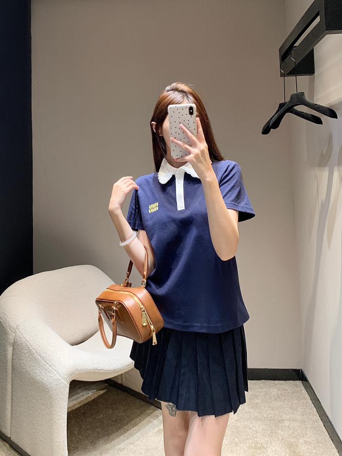 designer,replica,clothing,fake,1:1,lv,luxury,high quality Miu Miu short-sleeved polo shirt designer,replica,clothing,fake,1:1,lv,luxury,high quality Miu Miu short-sleeved polo shirt