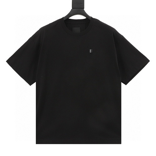 designer,replica,clothing,fake,1:1,lv,luxury,high quality Givenchy 4G Metal Smiley Logo Short Sleeve T-shirt (152E)