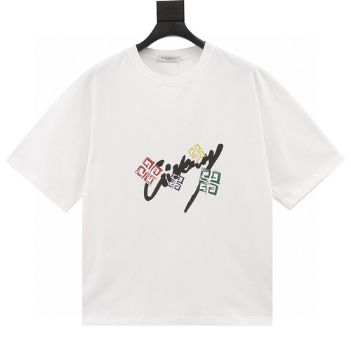 designer,replica,clothing,fake,1:1,lv,luxury,high quality Givenchy’s latest spring and summer round neck fashionable short-sleeved T-shirt (C155)