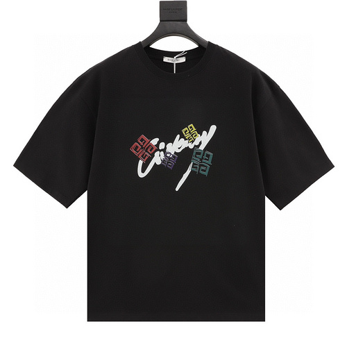 designer,replica,clothing,fake,1:1,lv,luxury,high quality Givenchy’s latest spring and summer round neck fashionable short-sleeved T-shirt (D550)