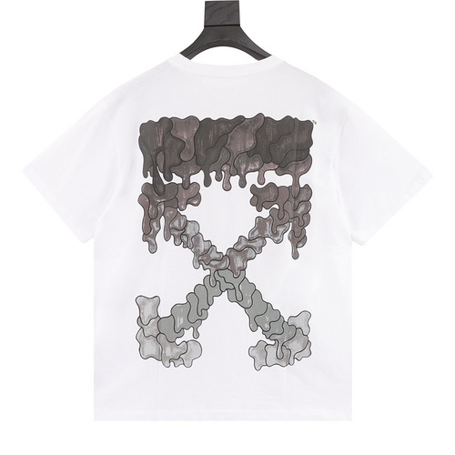 designer,replica,clothing,fake,1:1,lv,luxury,high quality OFF WHITE CO VIRGIL dissolved gradient arrow short sleeves (C6AC)