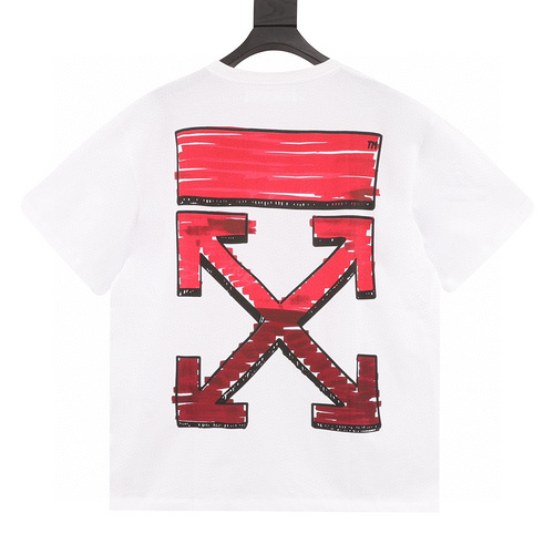 designer,replica,clothing,fake,1:1,lv,luxury,high quality OFF WHITE CO VIRGIL Pixel Purple Painted Short Sleeves (5BDE)