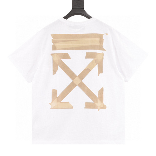 designer,replica,clothing,fake,1:1,lv,luxury,high quality OFF WHITE Tape T-shirt(5D30)