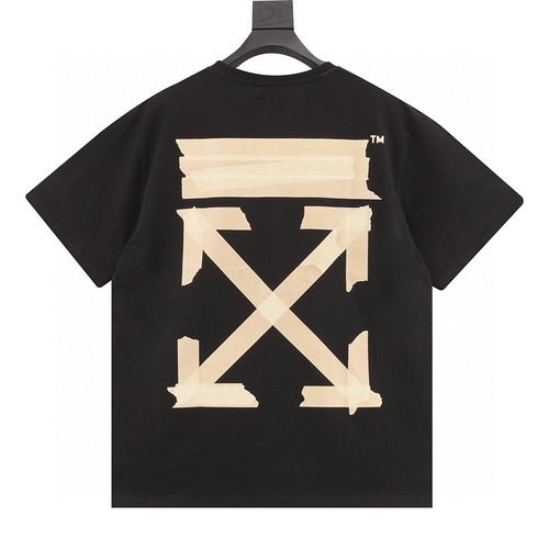 designer,replica,clothing,fake,1:1,lv,luxury,high quality OFF WHITE Tape T-shirt(7C7D)