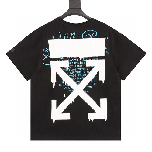 designer,replica,clothing,fake,1:1,lv,luxury,high quality OFF WHITE Melted Arrow Print T-shirt(704D)
