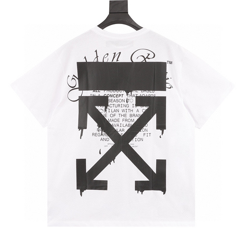 designer,replica,clothing,fake,1:1,lv,luxury,high quality OFF WHITE Melted Arrow Print T-shirt (AC64)