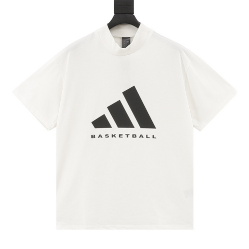 designer,replica,clothing,fake,1:1,lv,luxury,high quality Adidas three-dimensional silicone turtleneck short sleeves (129C)