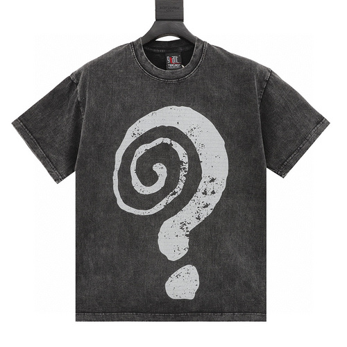 designer,replica,clothing,fake,1:1,lv,luxury,high quality Saint Michael Mickey joint distressed print limited edition heavy wash vintage high street short-sleeve (918C)