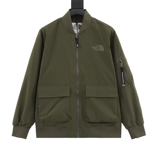 designer,replica,clothing,fake,1:1,lv,luxury,high quality THE North Face solid color zipper functional outdoor jacket (0F03)