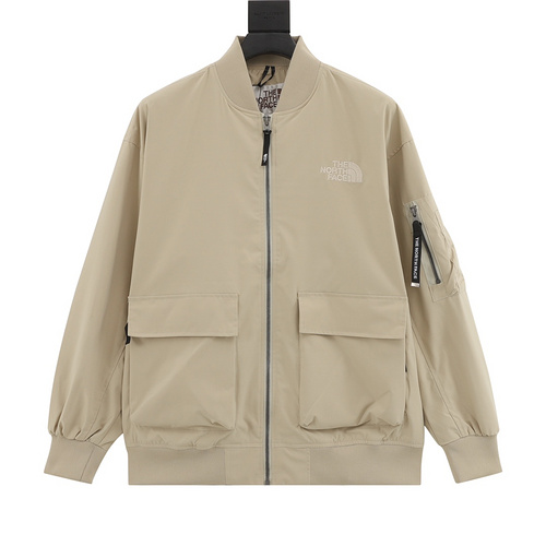 designer,replica,clothing,fake,1:1,lv,luxury,high quality THE North Face solid color zipper functional outdoor jacket (ED73)