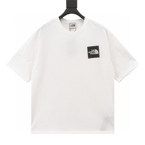 designer,replica,clothing,fake,1:1,lv,luxury,high quality The North Face co-branded basic square logo letter and digital printed short sleeves (4676)