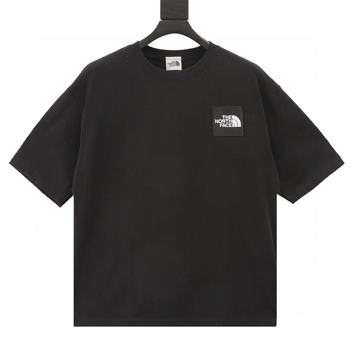 designer,replica,clothing,fake,1:1,lv,luxury,high quality The North Face co-branded basic square logo letter digital printed short-sleeve (8B69)