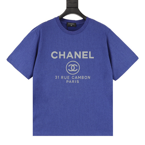 designer,replica,clothing,fake,1:1,lv,luxury,high quality Chonel graffiti summer couple style short-sleeved TEE (2B41)