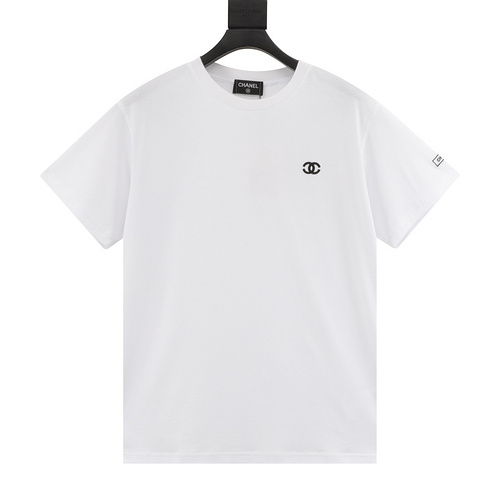 designer,replica,clothing,fake,1:1,lv,luxury,high quality Chonel classic embroidered double C short sleeves (2730)