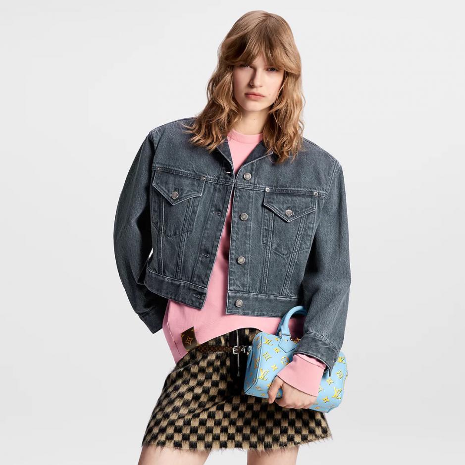 designer,replica,clothing,fake,1:1,lv,luxury,high quality L* premium gray denim jacket + trousers designer,replica,clothing,fake,1:1,lv,luxury,high quality L* premium gray denim jacket + trousers