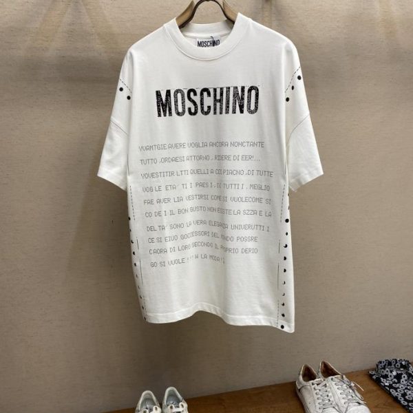 designer,replica,clothing,fake,1:1,lv,luxury,high quality Moschino half-sleeve T-shirt
