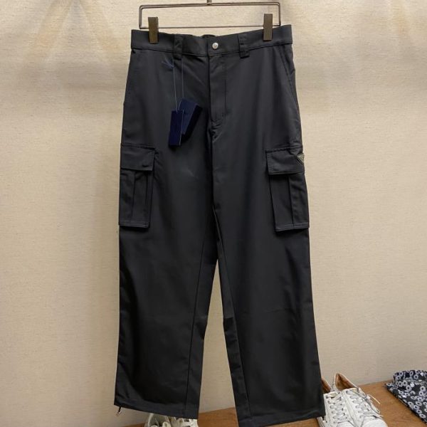 designer,replica,clothing,fake,1:1,lv,luxury,high quality Prada cargo trousers