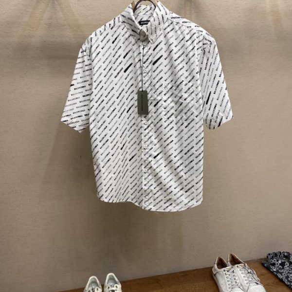 designer,replica,clothing,fake,1:1,lv,luxury,high quality Balenciaga short-sleeved shirt