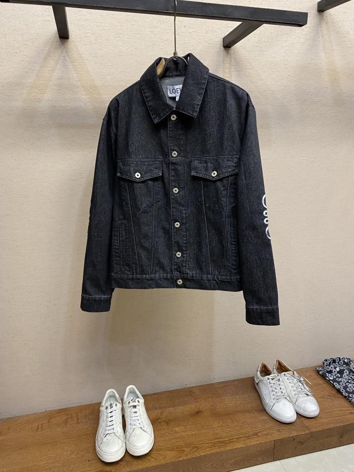 designer,replica,clothing,fake,1:1,lv,luxury,high quality Loewe Anagram denim denim jacket designer,replica,clothing,fake,1:1,lv,luxury,high quality Loewe Anagram denim denim jacket