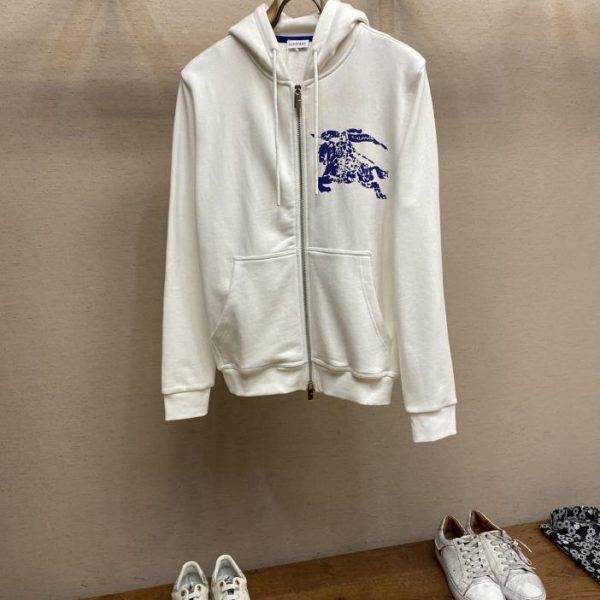 designer,replica,clothing,fake,1:1,lv,luxury,high quality Burberry war horse print hooded sweatshirt