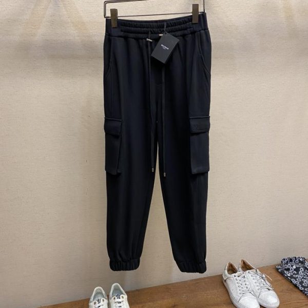 designer,replica,clothing,fake,1:1,lv,luxury,high quality Balmain multi-pocket track pants
