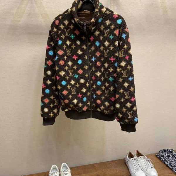 designer,replica,clothing,fake,1:1,lv,luxury,high quality L*  lambswool teddy jacket