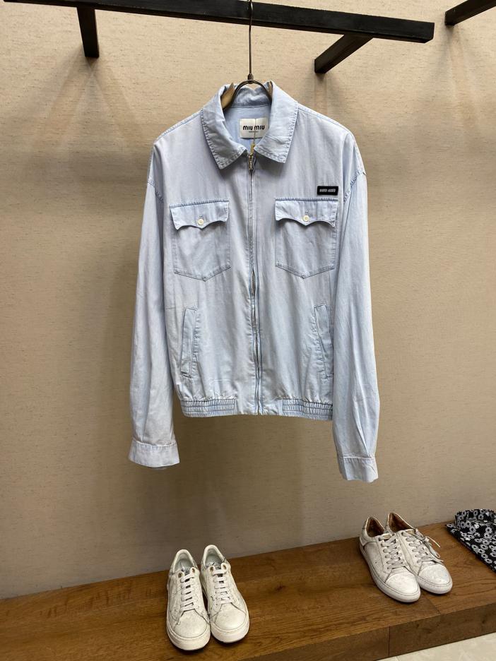 designer,replica,clothing,fake,1:1,lv,luxury,high quality Miu miu latest thin denim shirt jacket designer,replica,clothing,fake,1:1,lv,luxury,high quality Miu miu latest thin denim shirt jacket