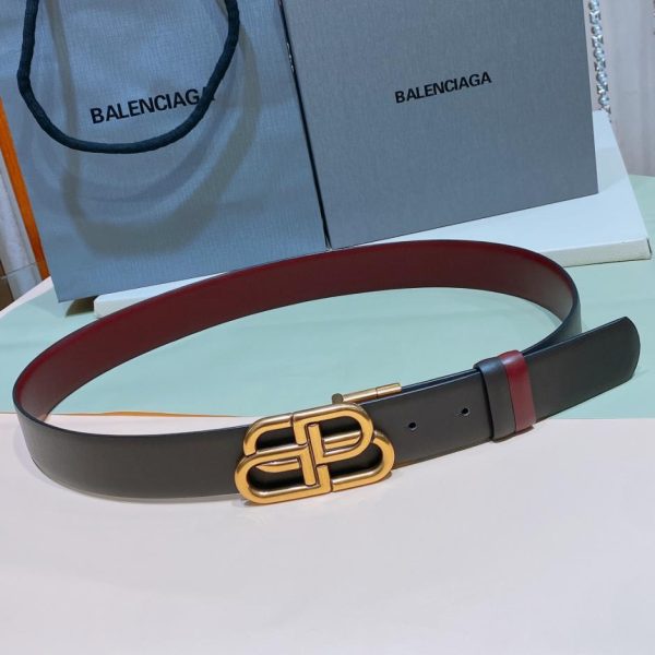 designer,replica,clothing,fake,1:1,lv,luxury,high quality Balenciaga BB belt 3.4cm