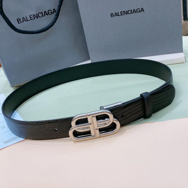 designer,replica,clothing,fake,1:1,lv,luxury,high quality Balenciaga BB belt 3.4cm