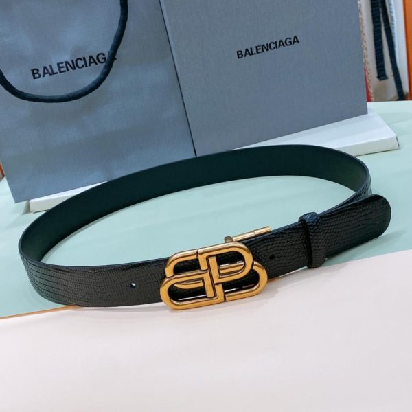 designer,replica,clothing,fake,1:1,lv,luxury,high quality Balenciaga BB belt 3.4cm