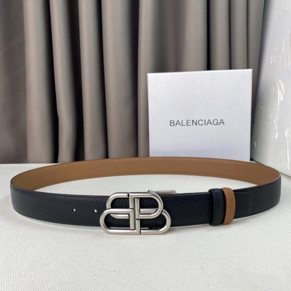 designer,replica,clothing,fake,1:1,lv,luxury,high quality Balenciaga BB belt 3.5 cm