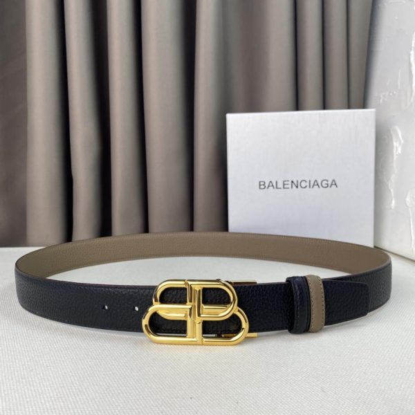 designer,replica,clothing,fake,1:1,lv,luxury,high quality Balenciaga BB belt 3.5cm