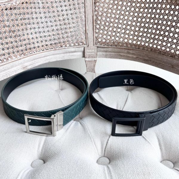 designer,replica,clothing,fake,1:1,lv,luxury,high quality BV men’s double-sided braided belt