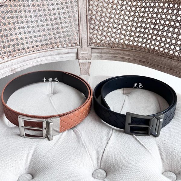 designer,replica,clothing,fake,1:1,lv,luxury,high quality BV men’s double-sided braided belt