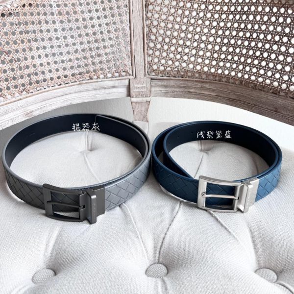 designer,replica,clothing,fake,1:1,lv,luxury,high quality BV men’s double-sided braided belt