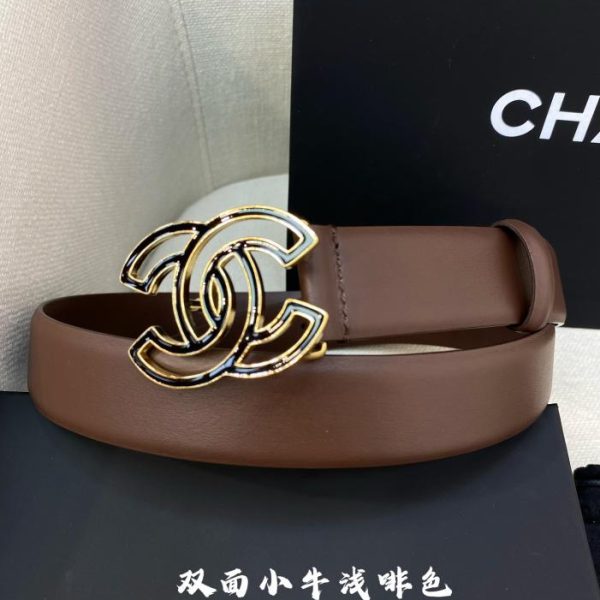 designer,replica,clothing,fake,1:1,lv,luxury,high quality Chanel/width 3.0CM calfskin