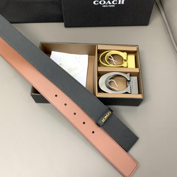 designer,replica,clothing,fake,1:1,lv,luxury,high quality COACH LUXURY 3.8cm DOUBLE SIDED