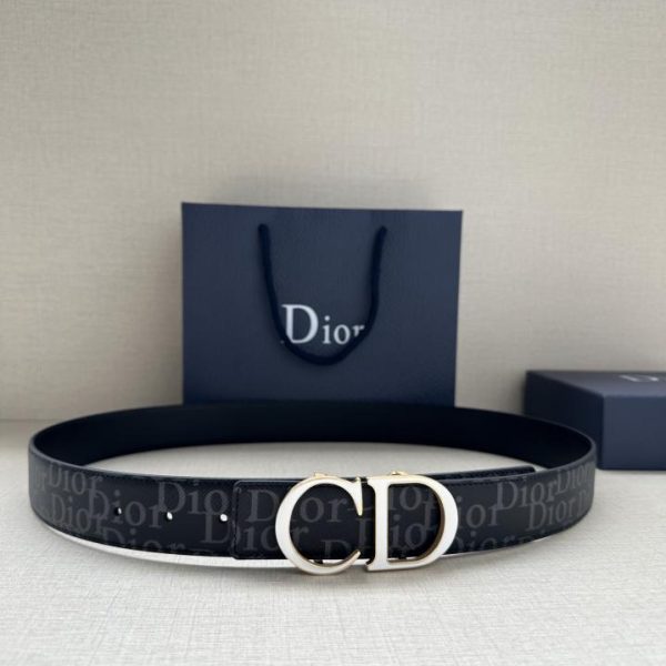 designer,replica,clothing,fake,1:1,lv,luxury,high quality Dior 35mm Reversible Belt
