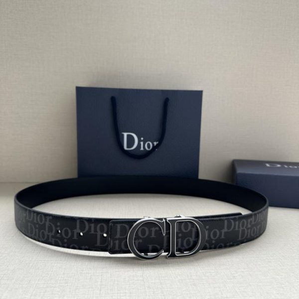 designer,replica,clothing,fake,1:1,lv,luxury,high quality Dior 35mm Reversible Belt