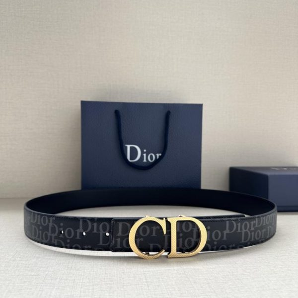 designer,replica,clothing,fake,1:1,lv,luxury,high quality Dior 35mm Reversible Belt