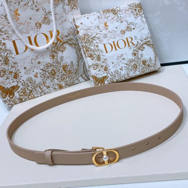 designer,replica,clothing,fake,1:1,lv,luxury,high quality Dior Montaigne leather belt 2.0cm