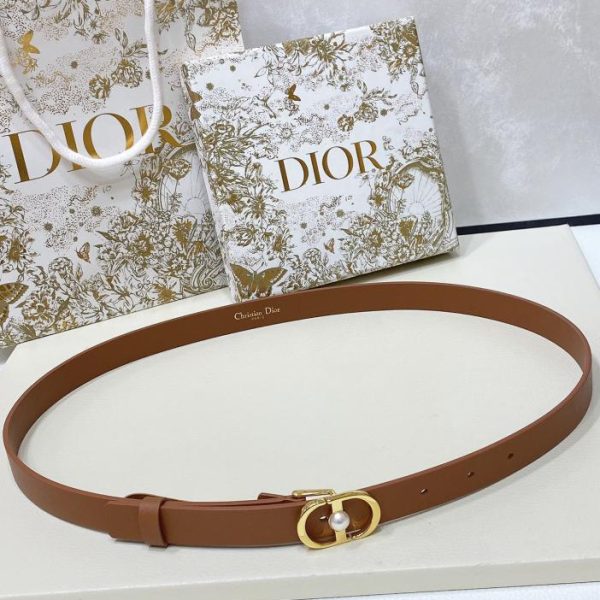 designer,replica,clothing,fake,1:1,lv,luxury,high quality Dior Montaigne leather belt 2.0 cm