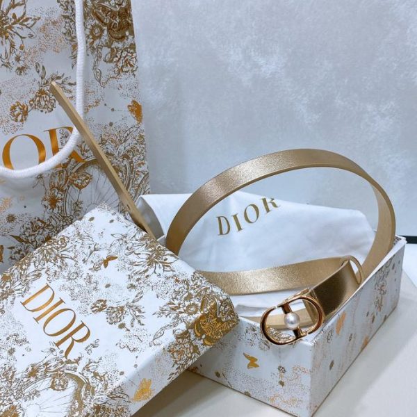 designer,replica,clothing,fake,1:1,lv,luxury,high quality Dior Montaigne leather belt 2.0cm