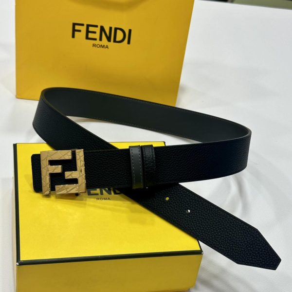 designer,replica,clothing,fake,1:1,lv,luxury,high quality FENDl width 40MM double-sided original calfskin