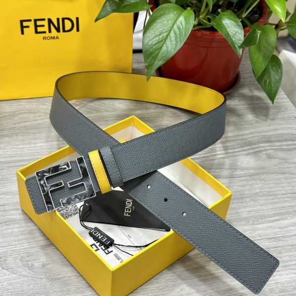designer,replica,clothing,fake,1:1,lv,luxury,high quality FENDl width 40MM double-sided original calfskin